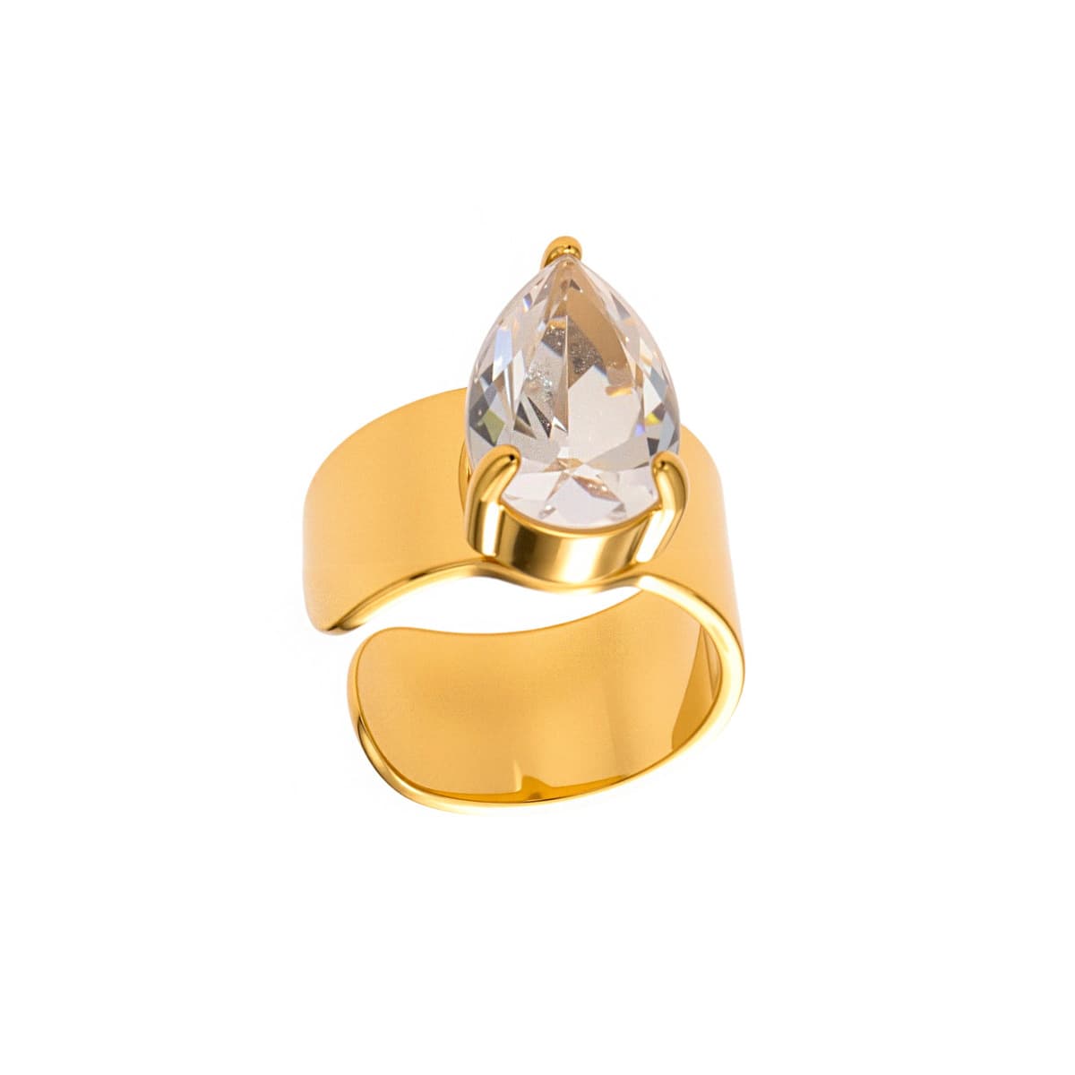 Trinket Cuff — 316L stainless steel, PVD gold plated